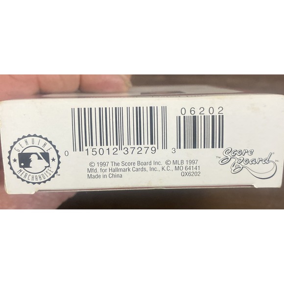 1997 Baseball Heroes Jackie Robinson  L.A. Dodgers Hallmark‎ Keepsake Ornament - Picture 6 of 6